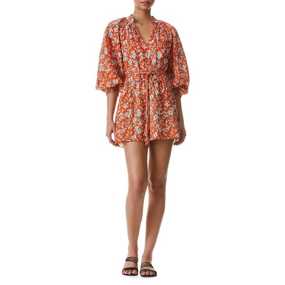 Alice and Olivia Lilian Printed Belted Dress size  10 - Picture 1 of 8